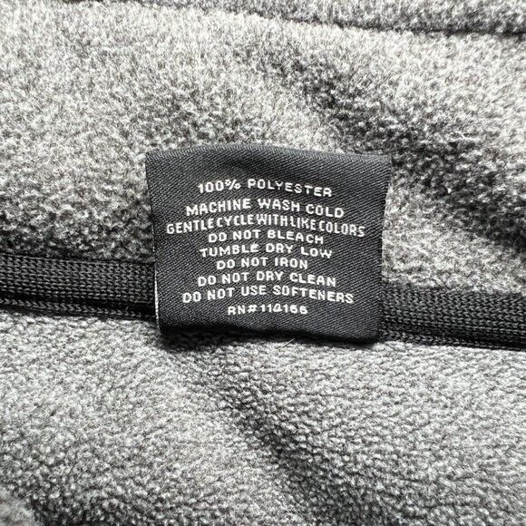 Colosseum Men's Gray Vanderbilt Commodores 1/4 Button Fleece Pullover - Picture 9 of 9